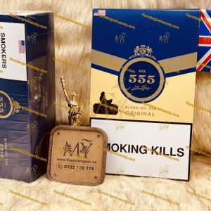 555（双黄）原味香烟（免税店，正品，日期新鲜）