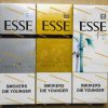 Thuốc Lá ESSE Vàng +ESSE Đen + ESSE Bạc + ESSE Trúc