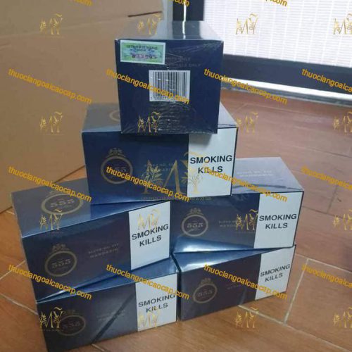 Thuốc Lá 555 MANDARIN (555 Inted xanh) ( Hàng Chuẩn + Date Mới )