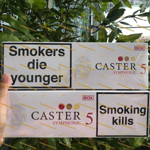 Thuốc Lá CASTER 5 ( Duty Fee Vn) ( Hàng Chuẩn + Date Mới )