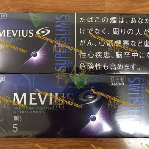 thuốc lá MEVIUS PREMIUM MENTHOL OPTION PURPLE 5
