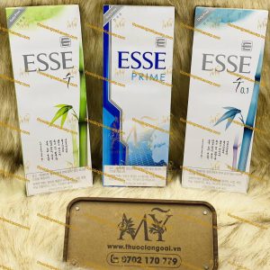 韩国正品Esse绿竹1mg香烟