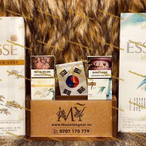 ESSE金叶（白）和ESSE竹（海蓝）