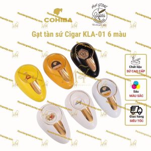 2022款KLA-01高端瓷质雪茄烟灰缸，六色可选。