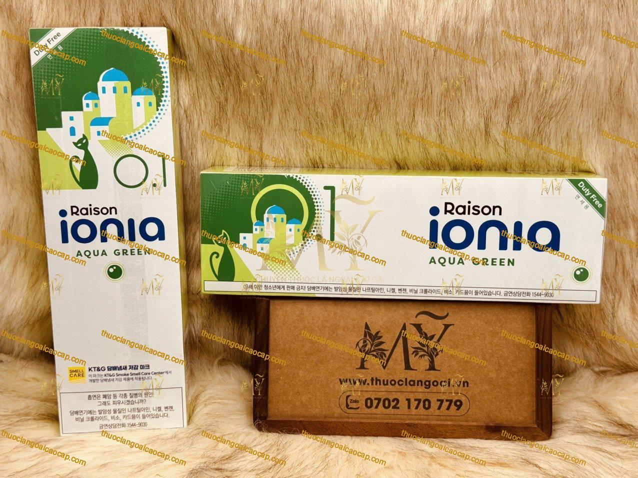 Thuốc lá RAISON IONIA AQUA GREEN
